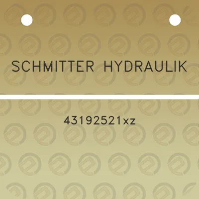 schmitter-hydraulik-43192521xz