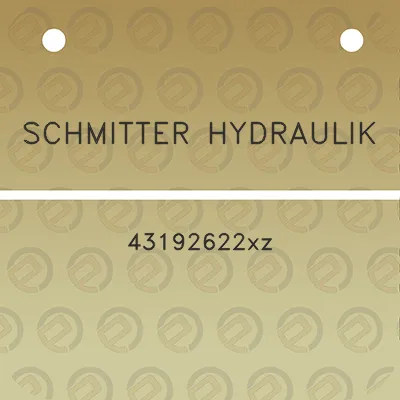 schmitter-hydraulik-43192622xz