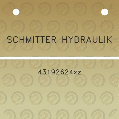 schmitter-hydraulik-43192624xz