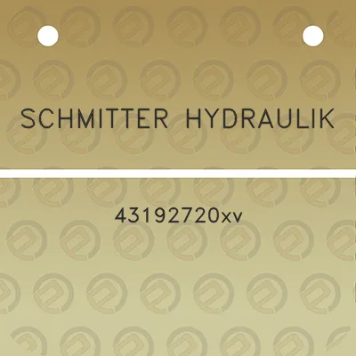 schmitter-hydraulik-43192720xv