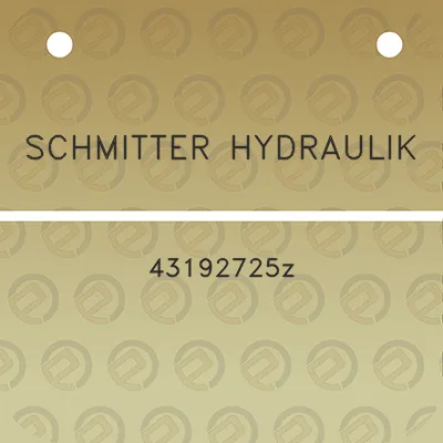 schmitter-hydraulik-43192725z