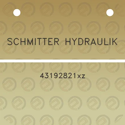 schmitter-hydraulik-43192821xz