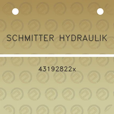 schmitter-hydraulik-43192822x