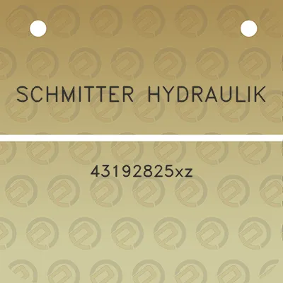 schmitter-hydraulik-43192825xz