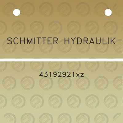 schmitter-hydraulik-43192921xz