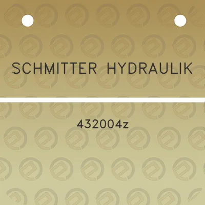 schmitter-hydraulik-432004z