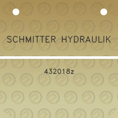 schmitter-hydraulik-432018z