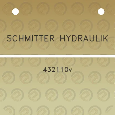 schmitter-hydraulik-432110v