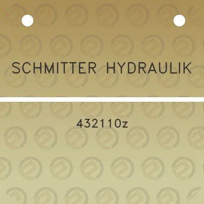 schmitter-hydraulik-432110z