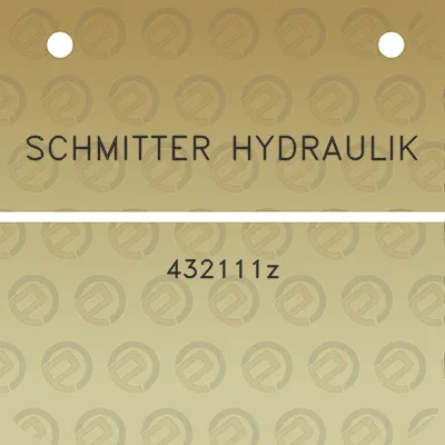 schmitter-hydraulik-432111z