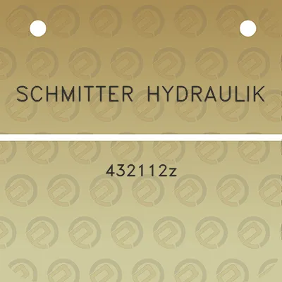 schmitter-hydraulik-432112z