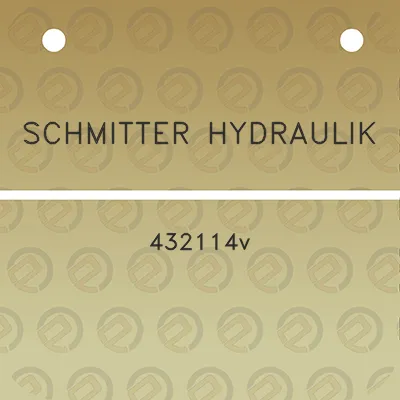 schmitter-hydraulik-432114v