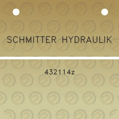 schmitter-hydraulik-432114z