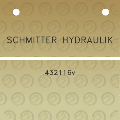 schmitter-hydraulik-432116v