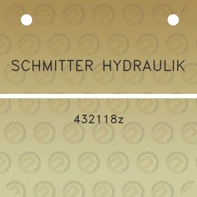 schmitter-hydraulik-432118z