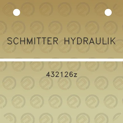 schmitter-hydraulik-432126z