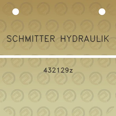 schmitter-hydraulik-432129z