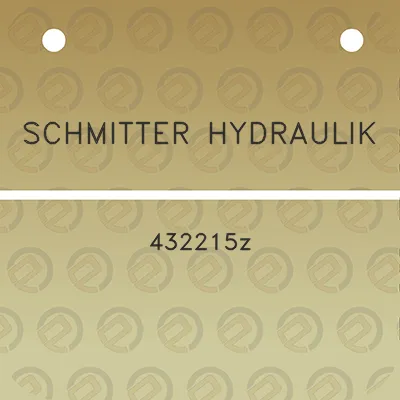 schmitter-hydraulik-432215z