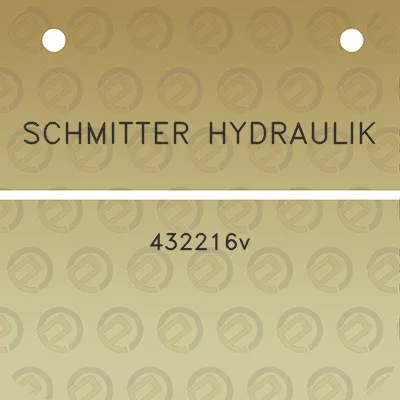 schmitter-hydraulik-432216v