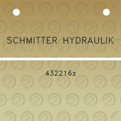 schmitter-hydraulik-432216z