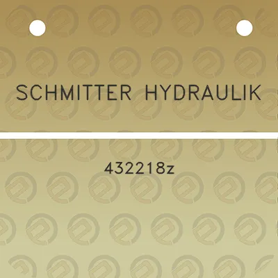 schmitter-hydraulik-432218z