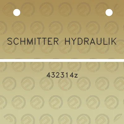 schmitter-hydraulik-432314z