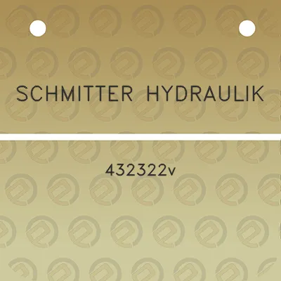 schmitter-hydraulik-432322v