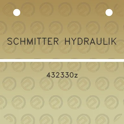 schmitter-hydraulik-432330z