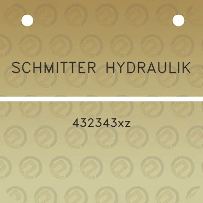 schmitter-hydraulik-432343xz