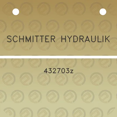 schmitter-hydraulik-432703z