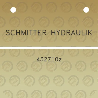 schmitter-hydraulik-432710z