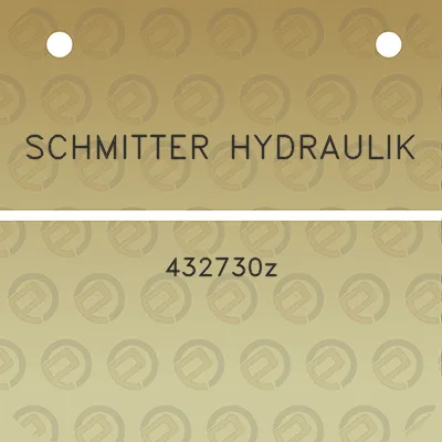 schmitter-hydraulik-432730z