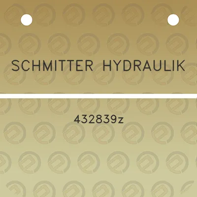 schmitter-hydraulik-432839z