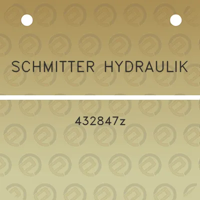 schmitter-hydraulik-432847z