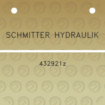 schmitter-hydraulik-432921z