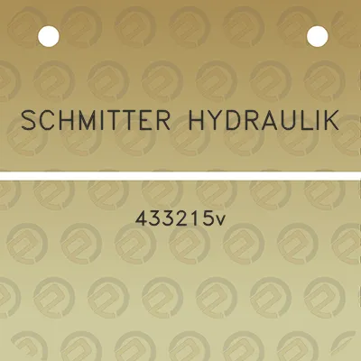 schmitter-hydraulik-433215v