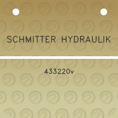 schmitter-hydraulik-433220v