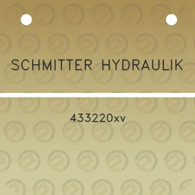 schmitter-hydraulik-433220xv