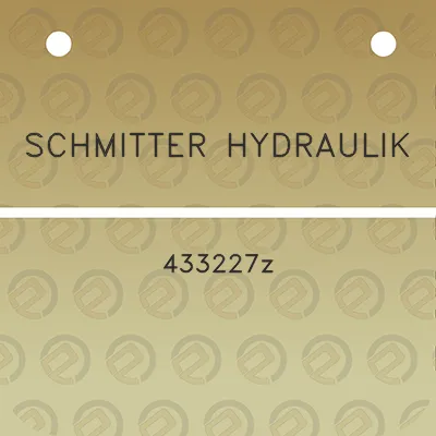 schmitter-hydraulik-433227z