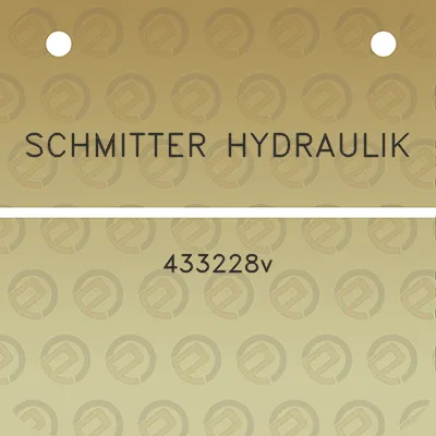 schmitter-hydraulik-433228v