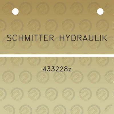 schmitter-hydraulik-433228z