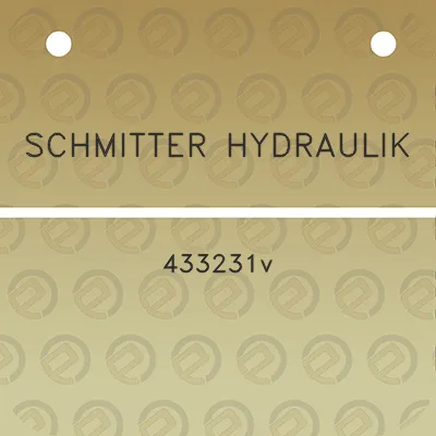 schmitter-hydraulik-433231v