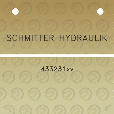 schmitter-hydraulik-433231xv