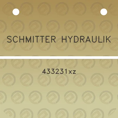 schmitter-hydraulik-433231xz