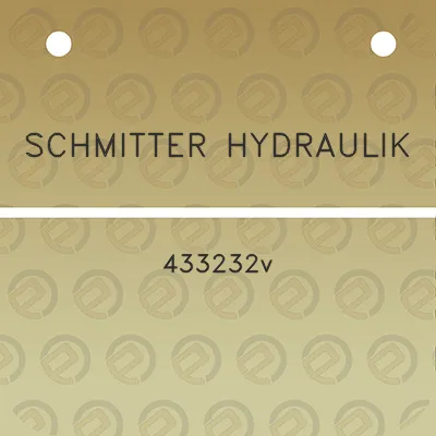 schmitter-hydraulik-433232v