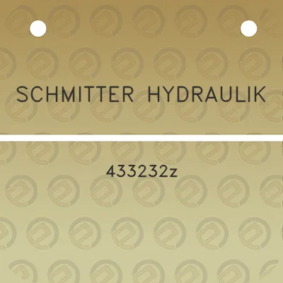 schmitter-hydraulik-433232z