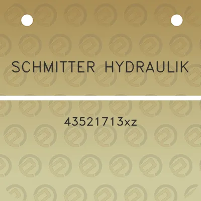 schmitter-hydraulik-43521713xz