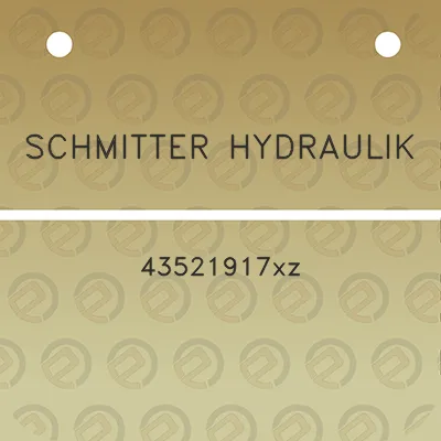 schmitter-hydraulik-43521917xz