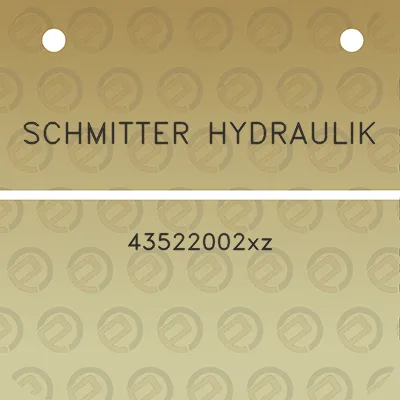 schmitter-hydraulik-43522002xz