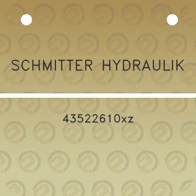 schmitter-hydraulik-43522610xz